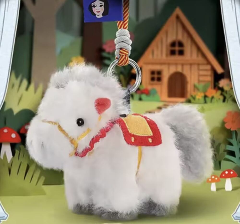 Disney Princess Pony Pals, Snow White's Plush Horse Astor, Open Blind Box, New
